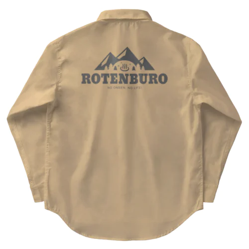 ROTENBURO(ダークグレー) ワークシャツ