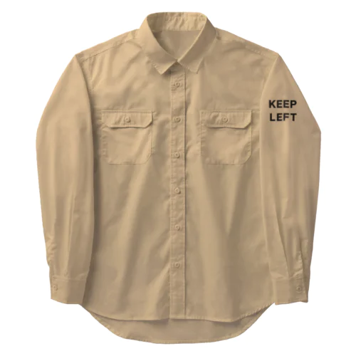 KEEP LEFT Work Shirt