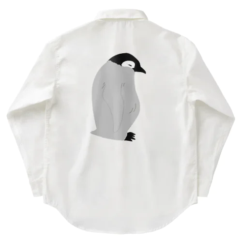 ムッスリヒナペンギンTシャツ ワークシャツ