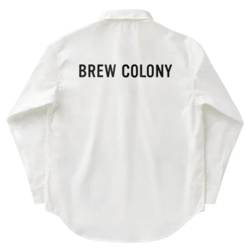 BREW COLONY ロゴ　アイテム ワークシャツ