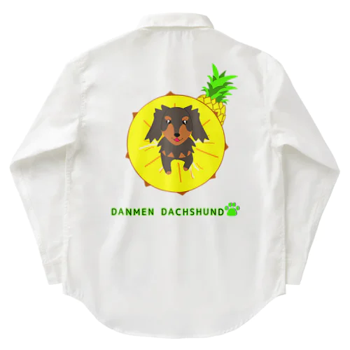 DANMEN DACHSHUND パイナップル Work Shirt