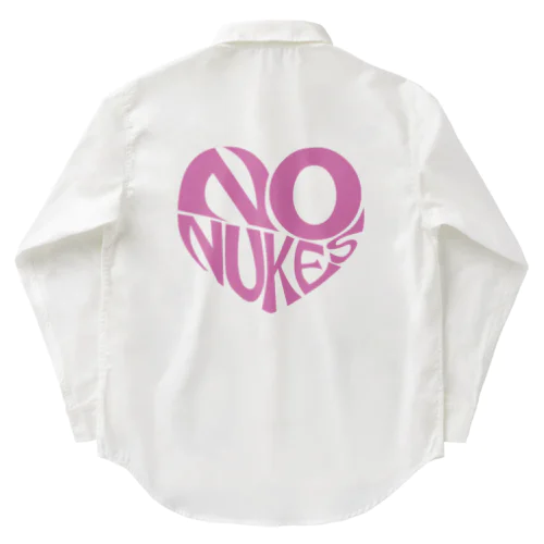 NO NUKES HEART ワークシャツ