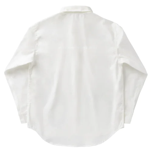 オーツナローファクトリー白 ワークシャツ