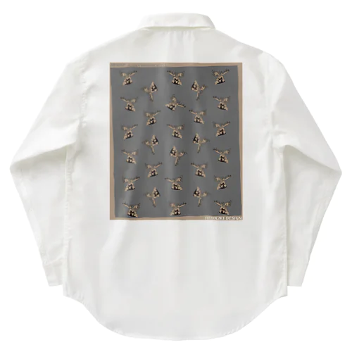 moose alaska pattern Work Shirt