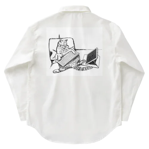 社畜ネコ Work Shirt