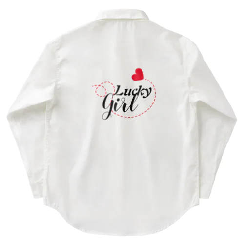 LuckyGirl ワークシャツ