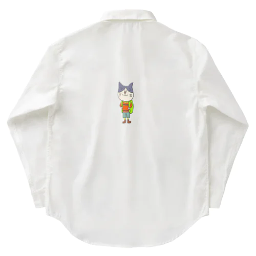 猫ちゃんお仕事シリーズ☆登山家日本猫さん Work Shirt