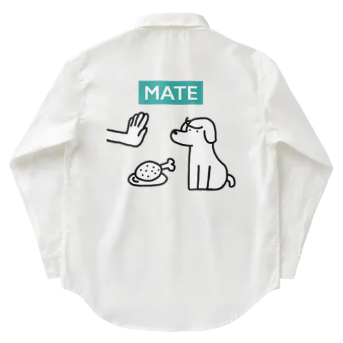 MATE - DOG ワークシャツ