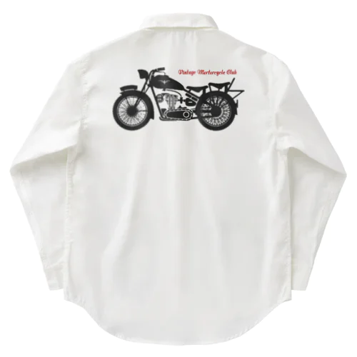 VINTAGE MOTORCYCLE CLUB ワークシャツ