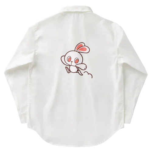 ぽっぷらうさぎ(じゃんぷ！) Work Shirt