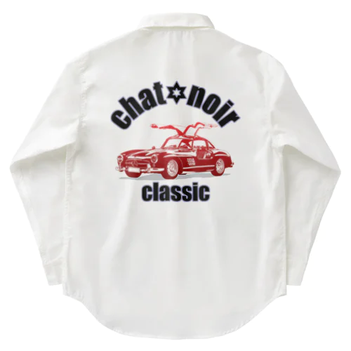 chat noir classic series car Work Shirt