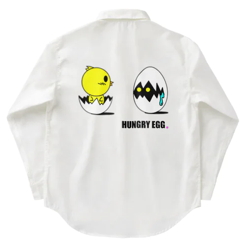『HUNGRY EGG』「・・・ん？」 ワークシャツ