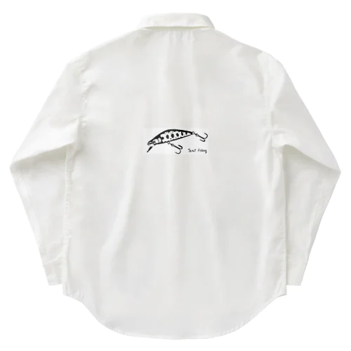 和風Trout Fishing  Work Shirt