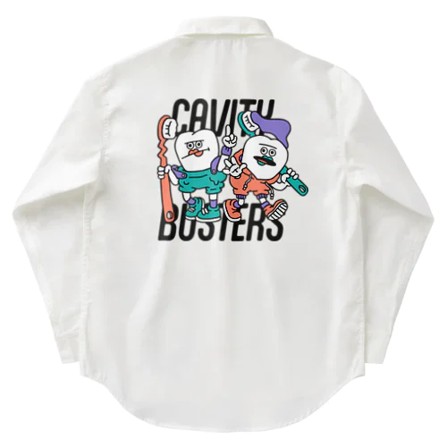 CAVITY BUSTERS ワークシャツ