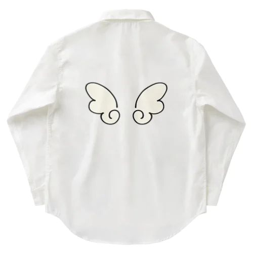 天使の羽のイラスト ワークシャツ