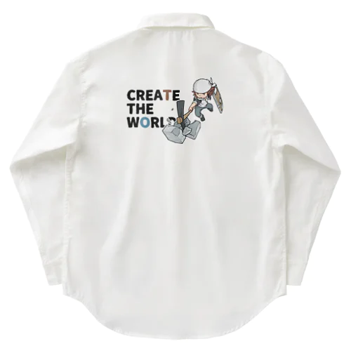 CREATE THE WORLD ワークシャツ