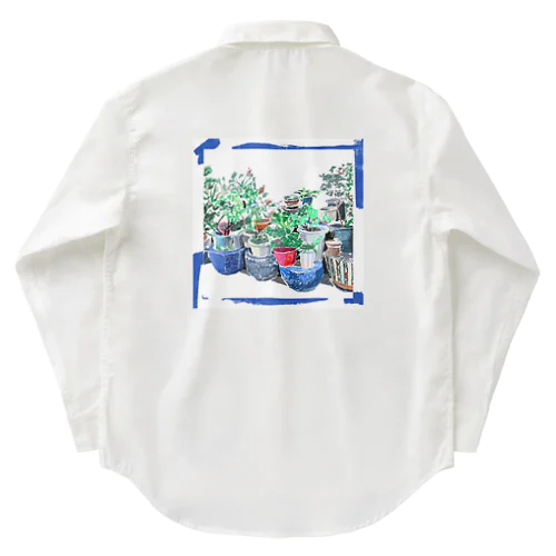 まちなか植木鉢 Work Shirt