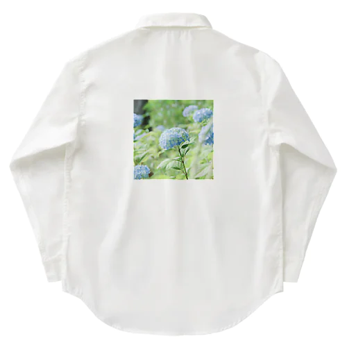 hydrangeas Work Shirt