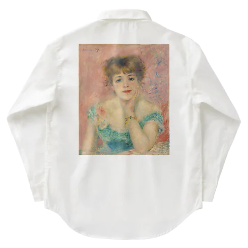 女優ジャンヌ・サマリーの肖像 / Portrait of the Actress Jeanne Samary Work Shirt