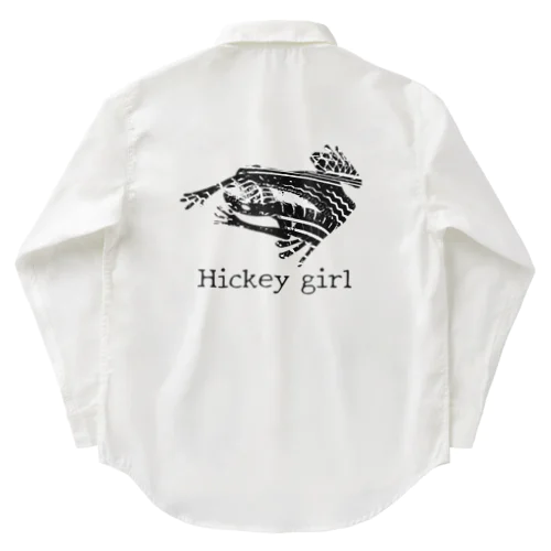 Hickey girl（ヒキガエル） Work Shirt