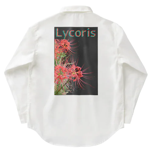 リコリス　彼岸花　LYCORIS ワークシャツ