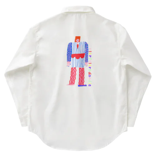 Rectangle head friend Work Shirt