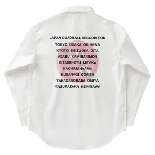 JQA LOCATIONS (English) ワークシャツ