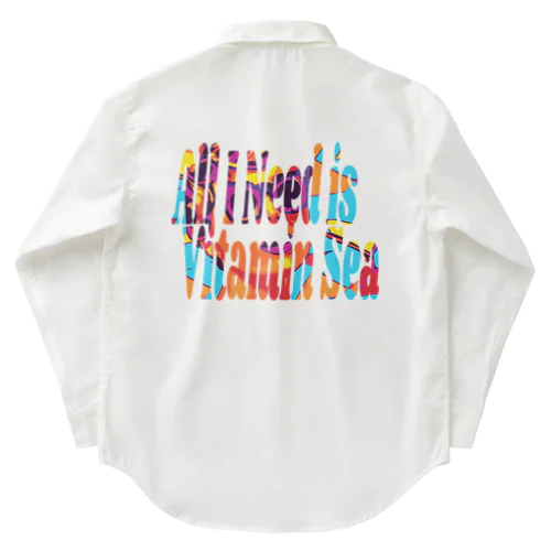 All I Need is Vitamin Sea ワークシャツ