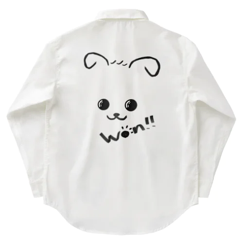 わんこA♡won!!バージョン Work Shirt