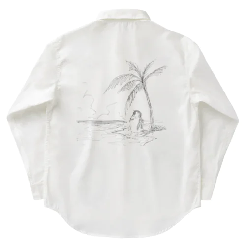 夏のペンギン　サマーバケーション Work Shirt