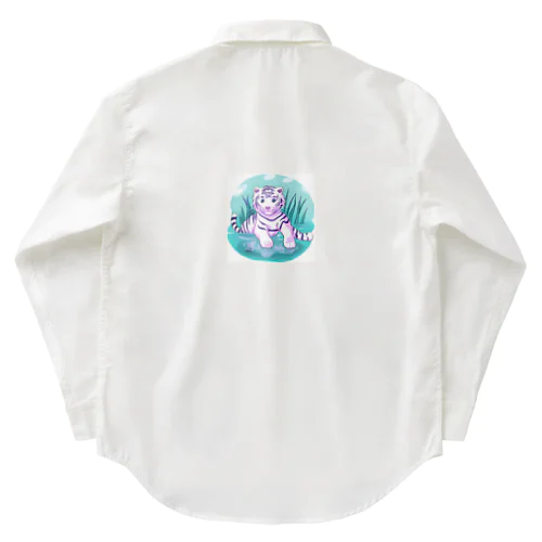 White Tiger Baby Sigi Work Shirt