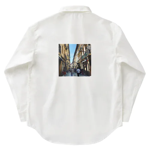 バスクのバル　風景 Work Shirt