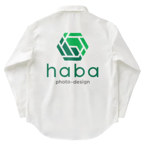 haba Phöto-Design ロゴグッズ Work Shirt