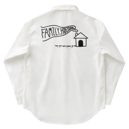 HOUSE【FAMILY _HOLIDAYs】 Work Shirt