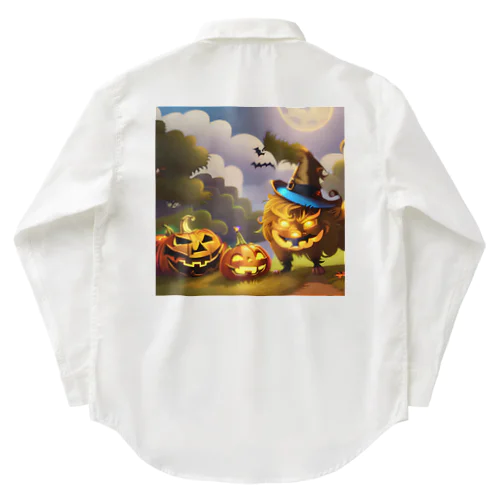 ハロウィンのモンスターパーティ Work Shirt