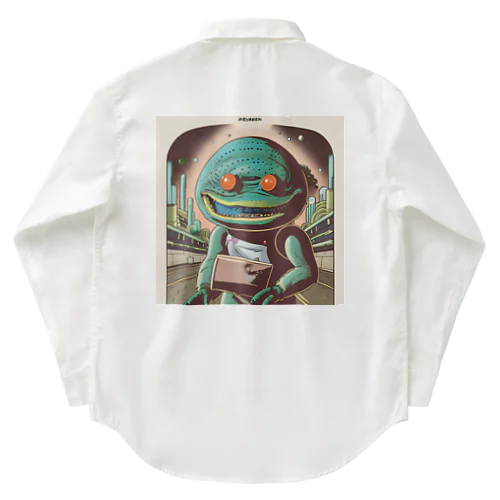 宇宙人シリーズ Work Shirt