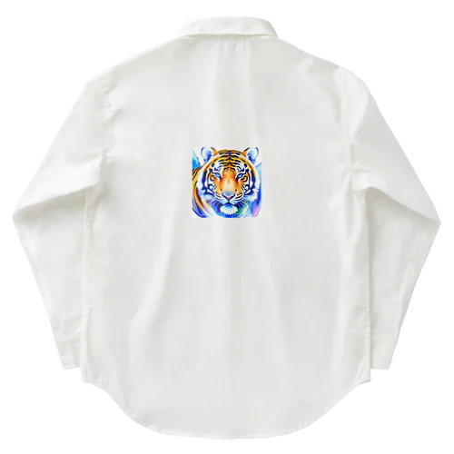 ワイルドな虎🐯 Work Shirt