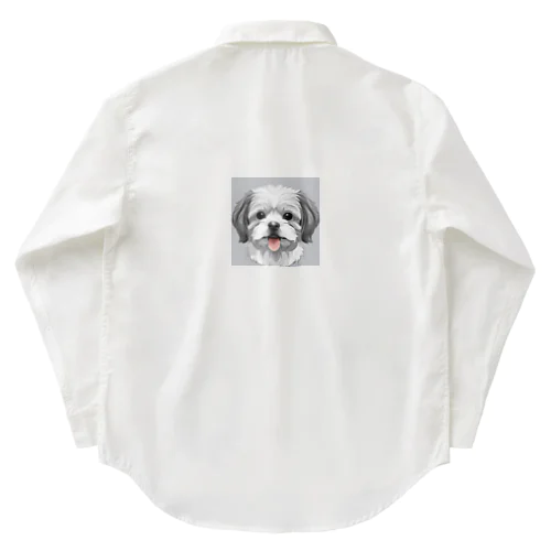 かわいい犬 Work Shirt