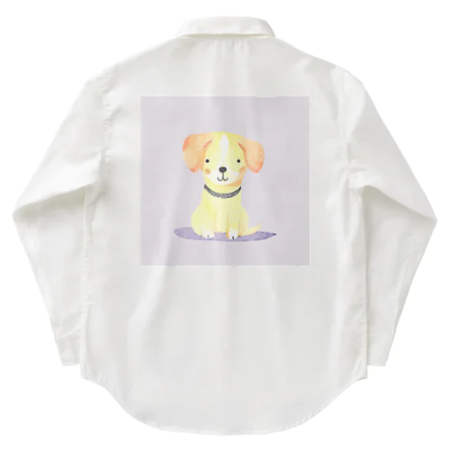 忠犬ポチポチ丸 Work Shirt