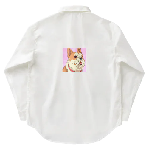 人懐こい犬 Work Shirt