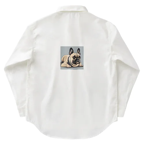 french bulldog Work Shirt