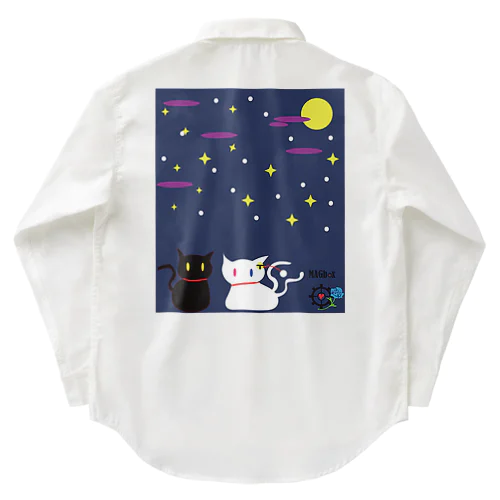 magboxシリーズ　猫月夜 Work Shirt