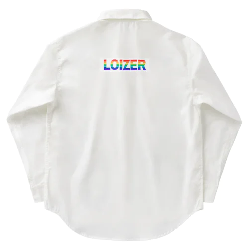 LOIZER Rainbow logo Work Shirt