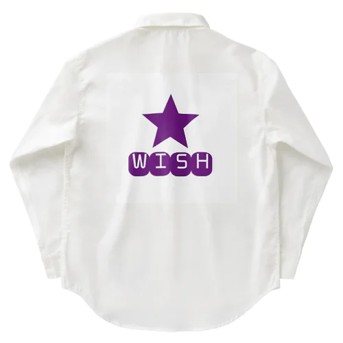 古着風　wish Work Shirt