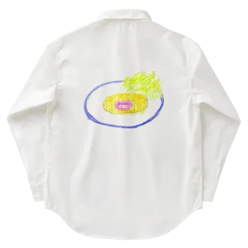 おいしいトンカツだよー！ Work Shirt