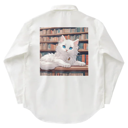 図書室の番猫03 ワークシャツ