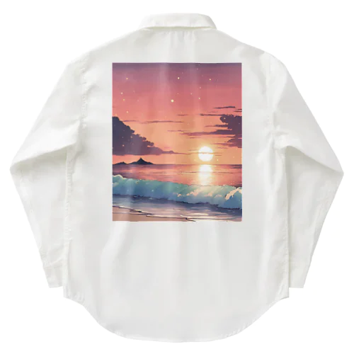 サンセットビーチ② ワークシャツ