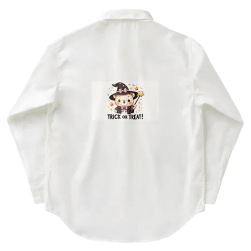 ハロウィンのクマウィン Work Shirt