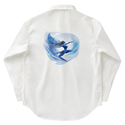 踊る水の妖精 Work Shirt