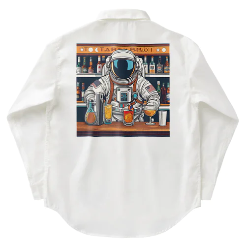 宇宙飛行士のバーテンダー Work Shirt